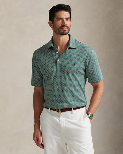 Ralph Lauren FoulardPrint Soft Cotton Polo Shirt
