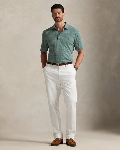 Ralph Lauren FoulardPrint Soft Cotton Polo Shirt
