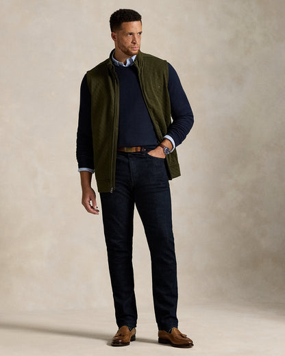 Ralph Lauren Quilted DoubleKnit Jersey Vest