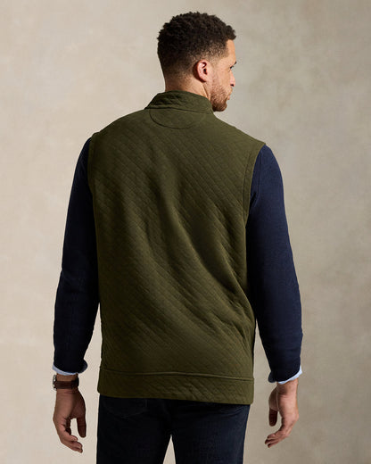 Ralph Lauren Quilted DoubleKnit Jersey Vest