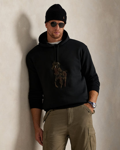 Ralph Lauren Camo Big Pony DoubleKnit Hoodie