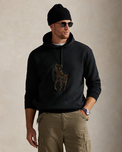 Ralph Lauren Camo Big Pony DoubleKnit Hoodie