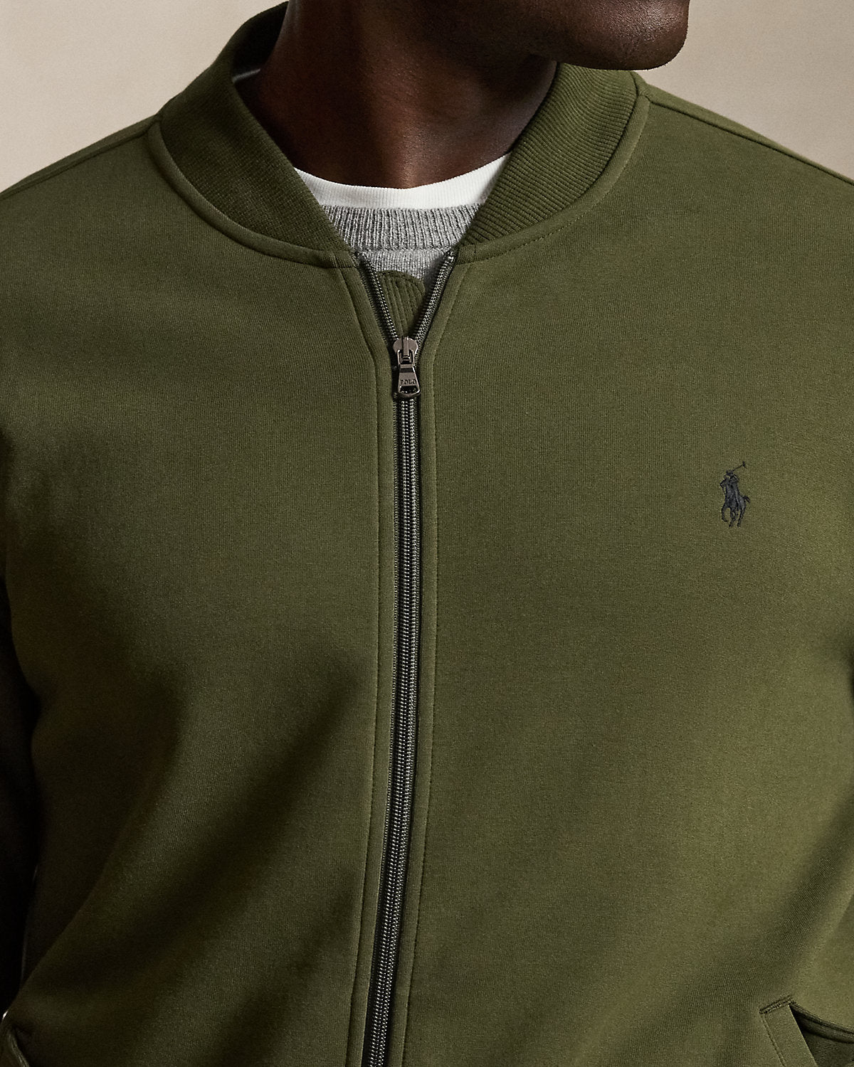 Ralph Lauren DoubleKnit Flight Jacket