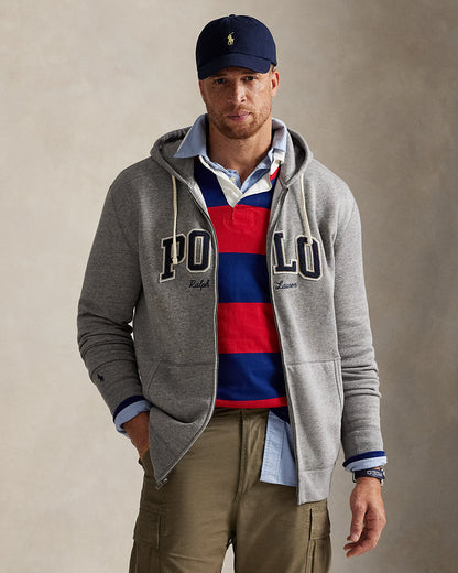 Ralph Lauren Logo Fleece FullZip Hoodie