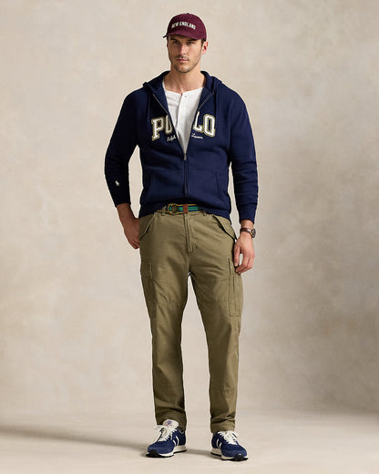Ralph Lauren Logo Fleece FullZip Hoodie