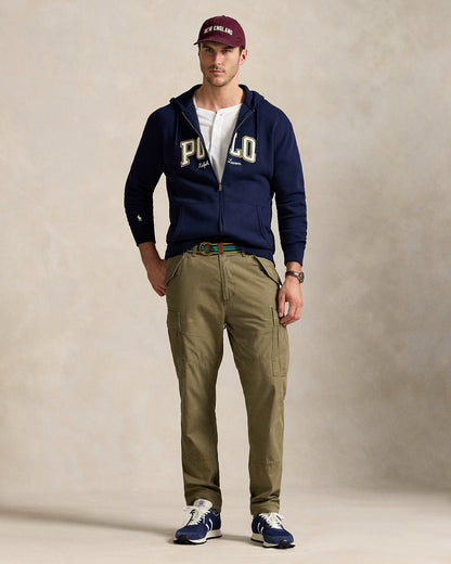 Ralph Lauren Logo Fleece FullZip Hoodie