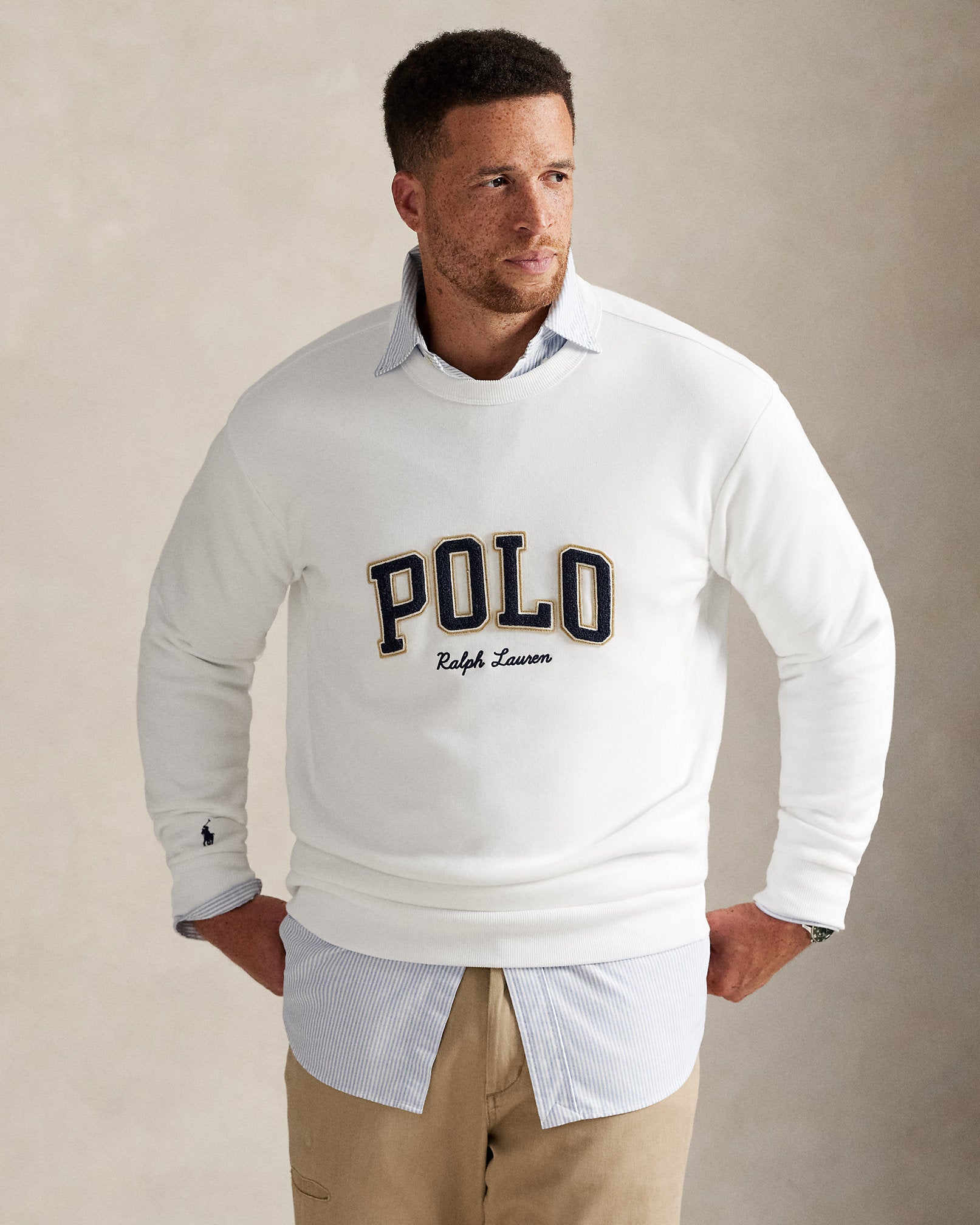 Ralph Lauren Logo Fleece Sweatshirt