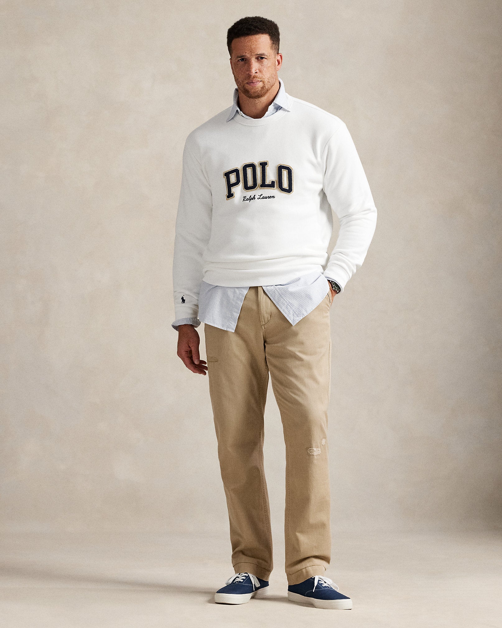 Ralph Lauren Logo Fleece Sweatshirt