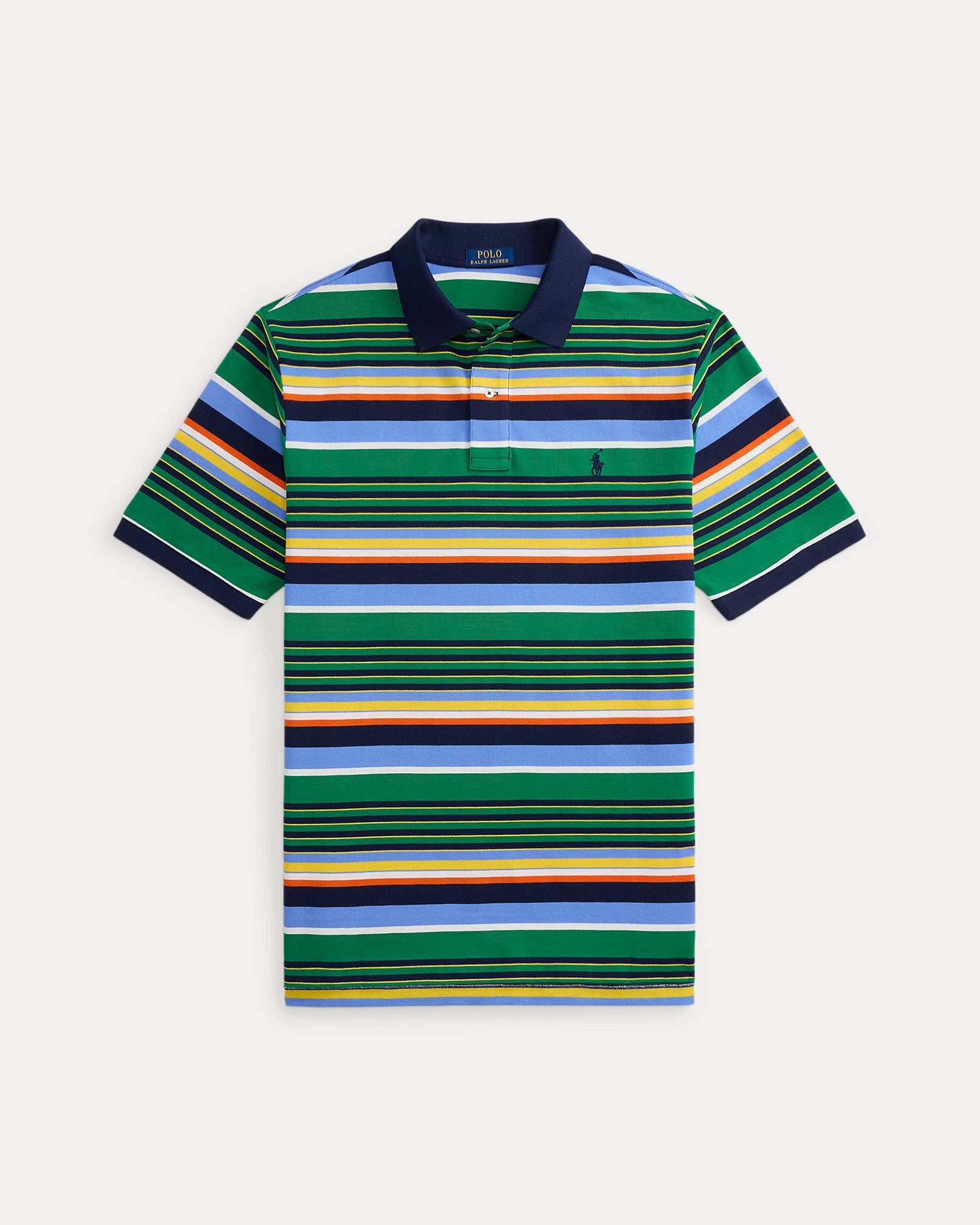Ralph Lauren Striped Mesh Polo Shirt
