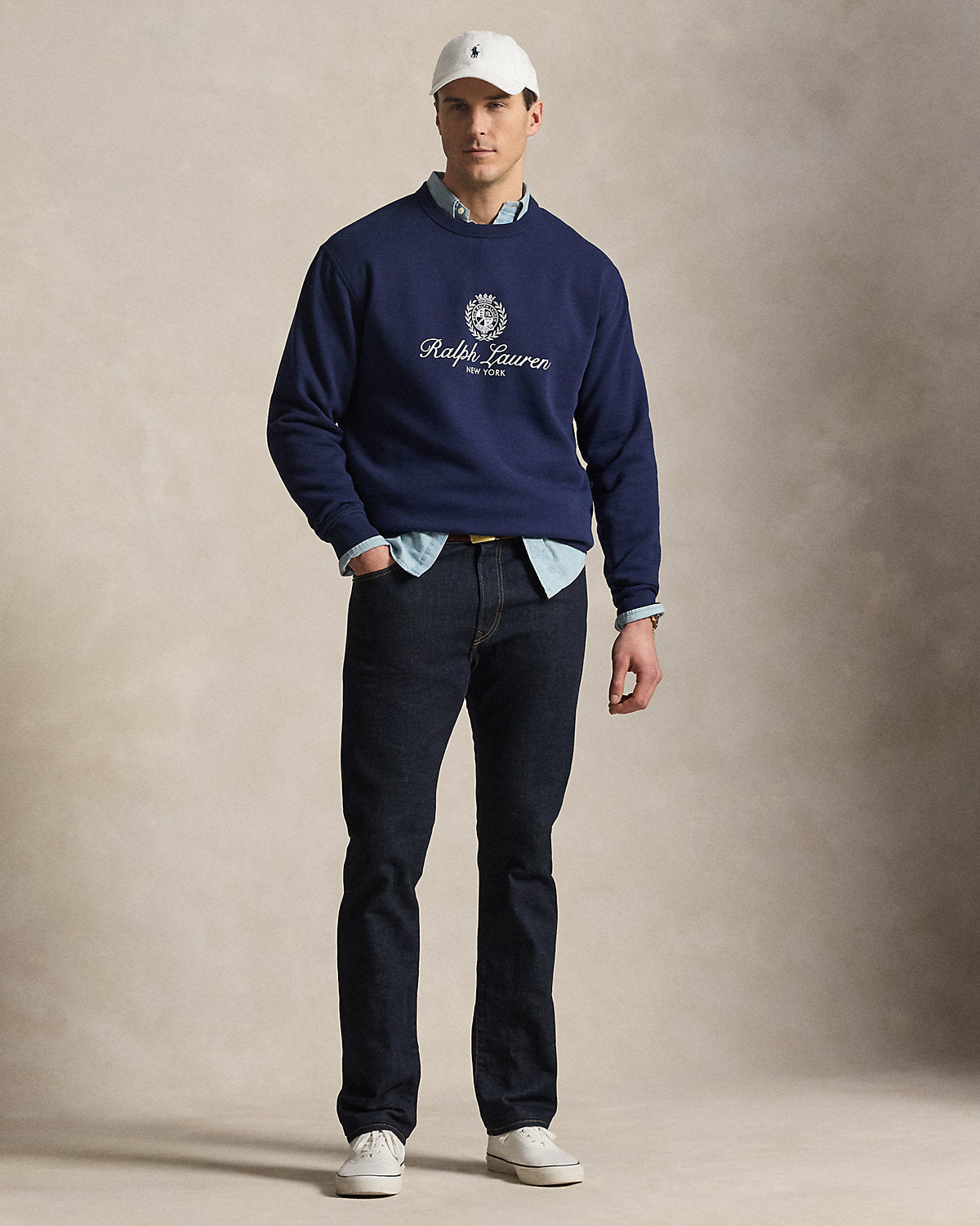 Ralph Lauren Fleece Graphic Sweatshirt