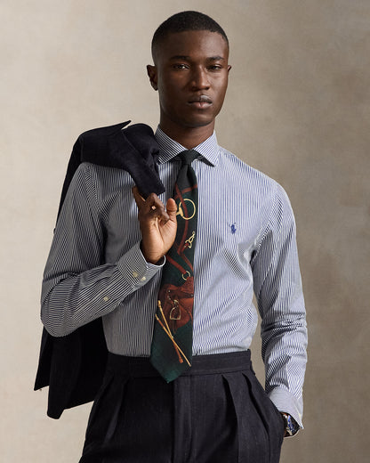 Ralph Lauren Classic Fit Striped Poplin Shirt