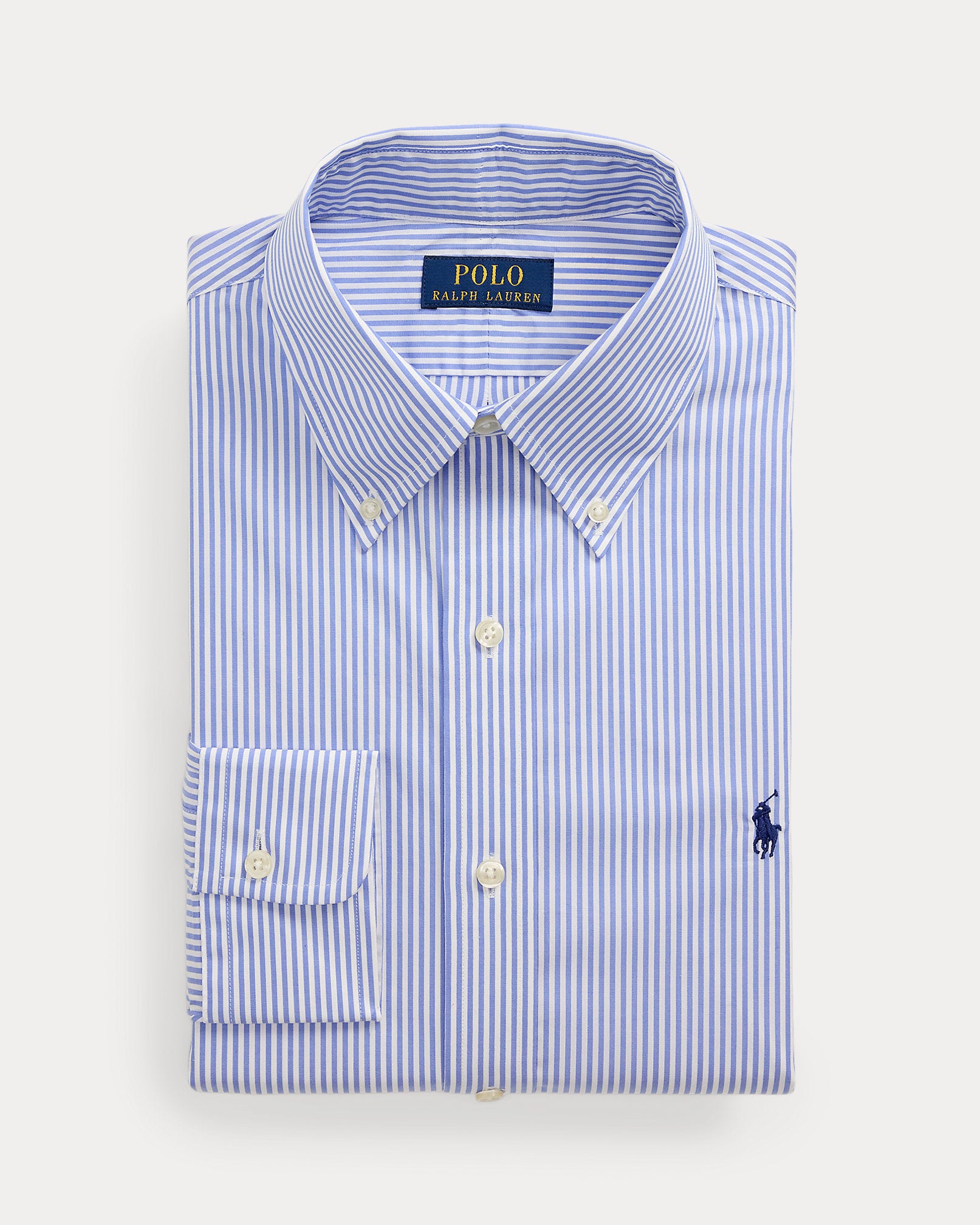 Ralph Lauren Custom Fit Striped Poplin Shirt