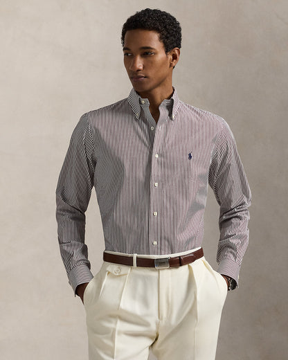 Ralph Lauren Custom Fit Striped Poplin Shirt