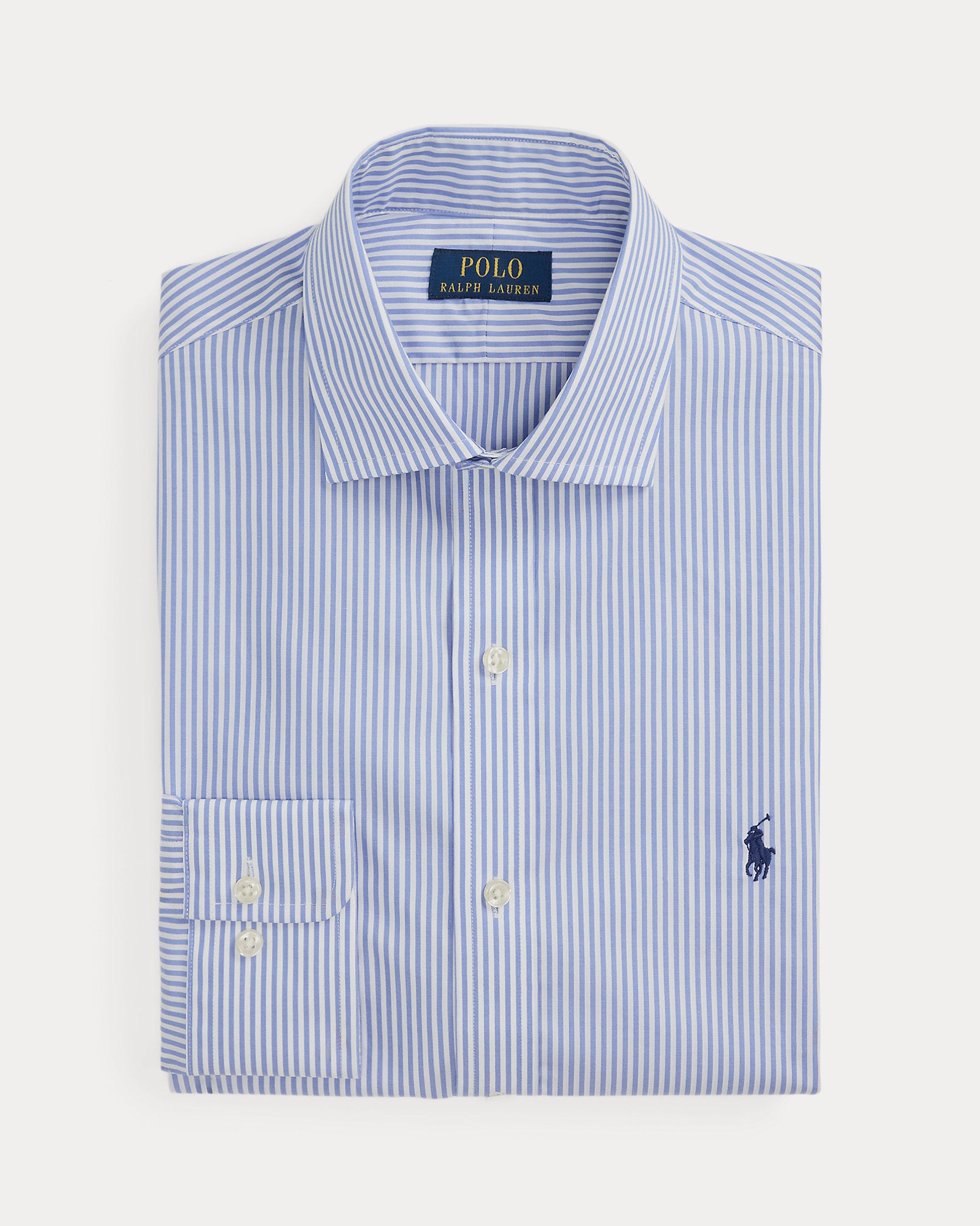 Ralph Lauren Slim Fit Striped Poplin Shirt