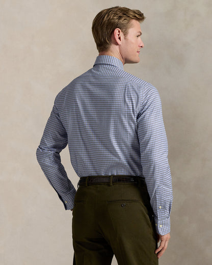 Ralph Lauren Regent Custom Fit Plaid Oxford Shirt