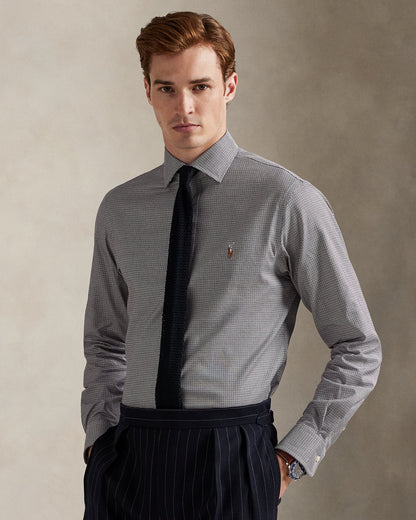 Ralph Lauren Regent Custom Fit Plaid Oxford Shirt
