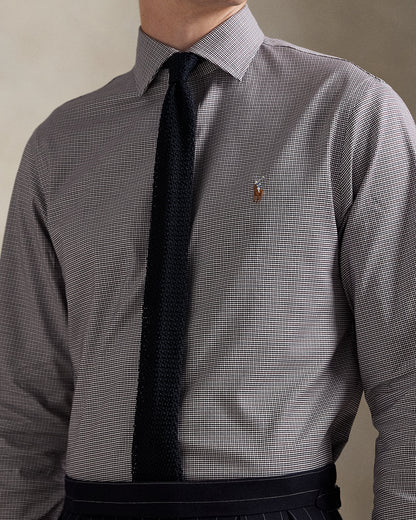 Ralph Lauren Regent Custom Fit Plaid Oxford Shirt
