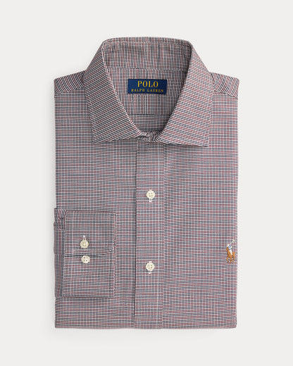 Ralph Lauren Regent Custom Fit Plaid Oxford Shirt