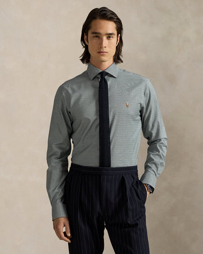 Ralph Lauren Regent Custom Fit Plaid Oxford Shirt