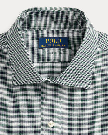 Ralph Lauren Regent Custom Fit Plaid Oxford Shirt