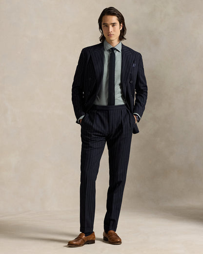 Ralph Lauren Regent Custom Fit Plaid Oxford Shirt