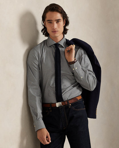 Ralph Lauren Regent Custom Fit Plaid Oxford Shirt