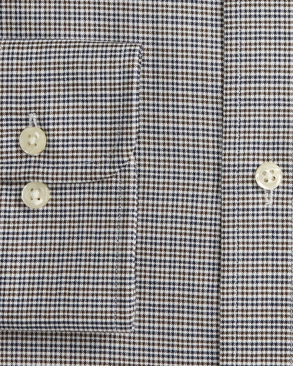 Ralph Lauren Regent Custom Fit Plaid Oxford Shirt