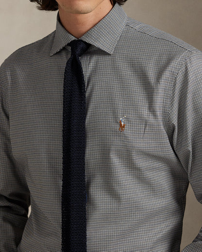 Ralph Lauren Regent Custom Fit Plaid Oxford Shirt