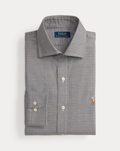 Ralph Lauren Regent Custom Fit Plaid Oxford Shirt