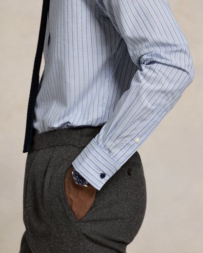 Ralph Lauren Custom Fit Striped French Cuff Shirt