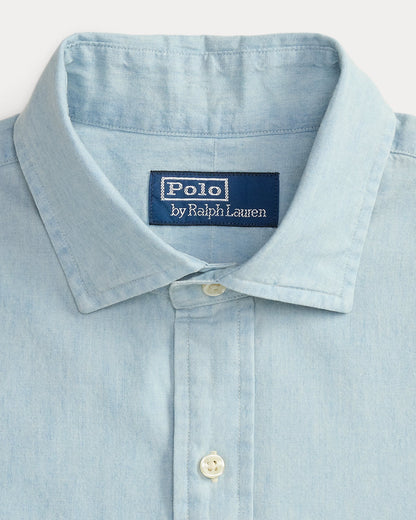 Ralph Lauren Custom Fit Chambray French Cuff Shirt
