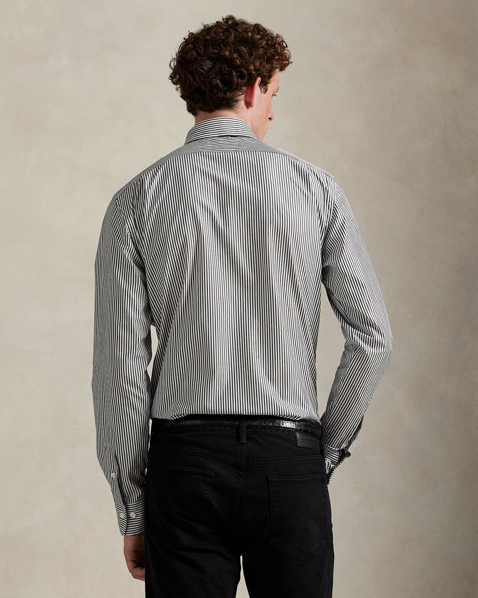 Ralph Lauren Custom Fit Striped Poplin Shirt
