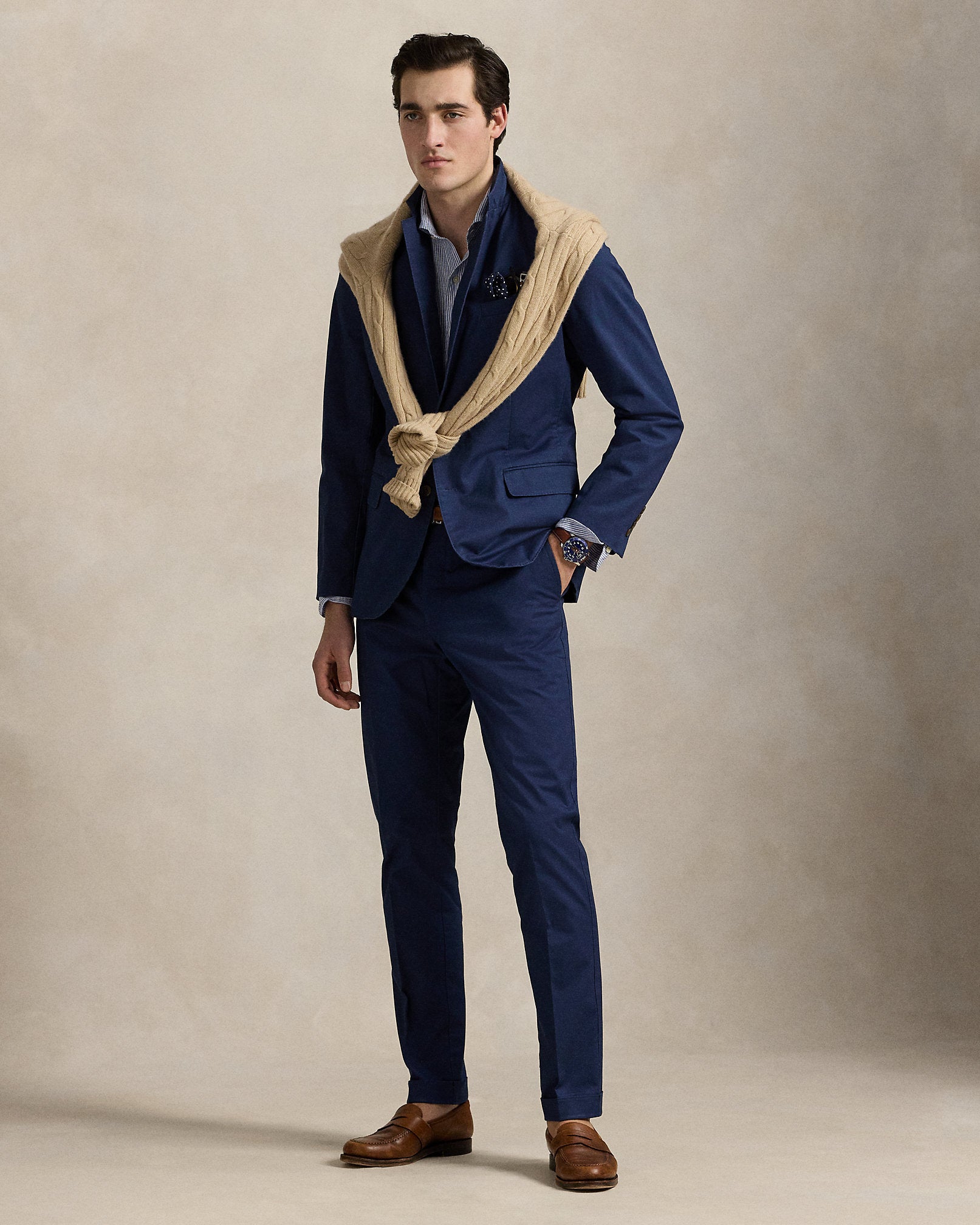 Ralph Lauren Stretch Chino Suit Trouser