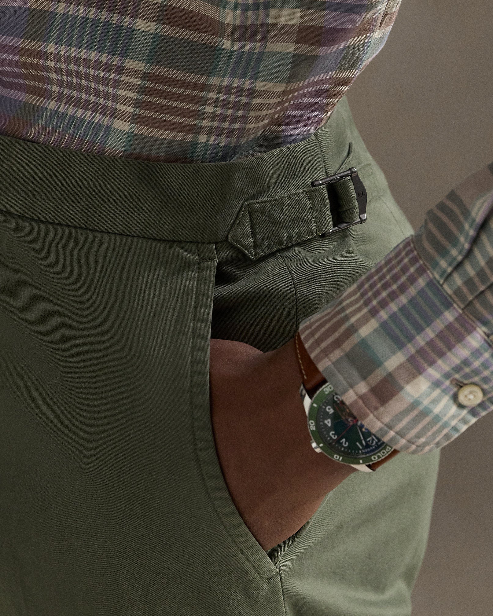 Ralph Lauren Stretch Chino Suit Trouser