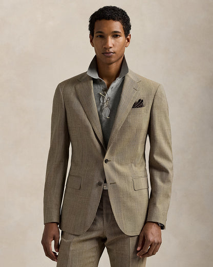 Ralph Lauren Polo Tailored Fit Glen Plaid Wool Suit