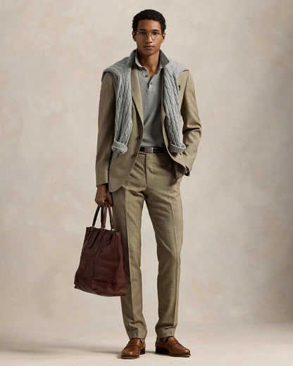 Ralph Lauren Polo Tailored Fit Glen Plaid Wool Suit
