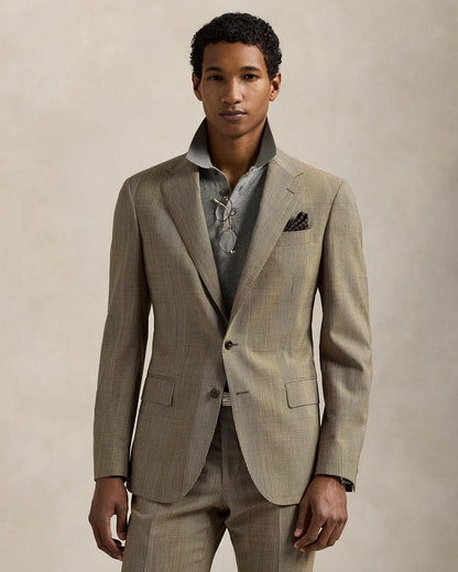 Ralph Lauren Polo Tailored Fit Glen Plaid Wool Suit