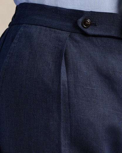 Ralph Lauren Pleated Nailhead Suit Trouser