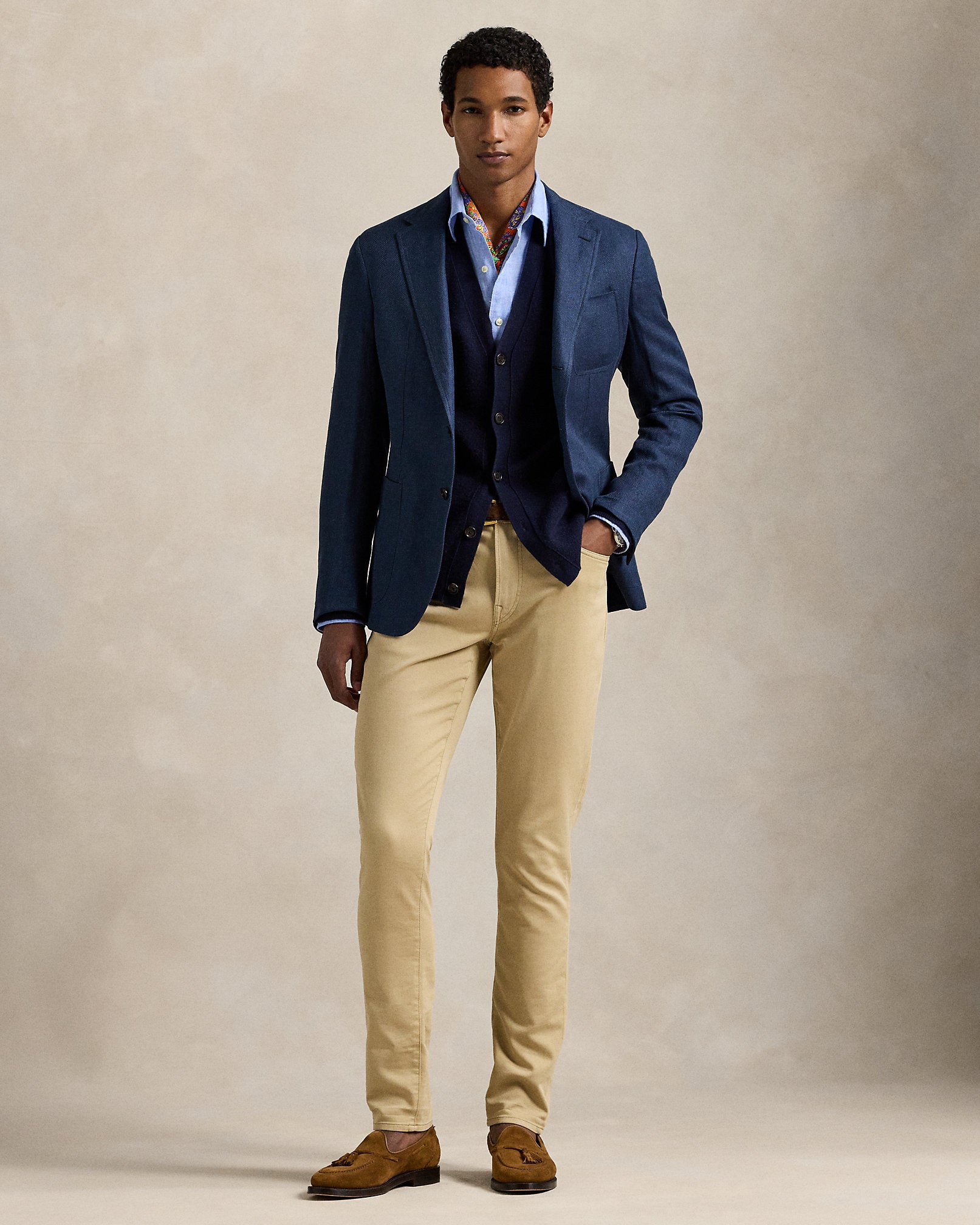 Ralph Lauren Polo Tailored Fit Herringbone Sport Coat
