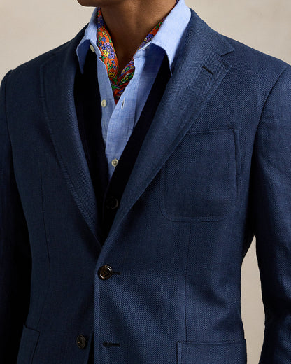 Ralph Lauren Polo Tailored Fit Herringbone Sport Coat