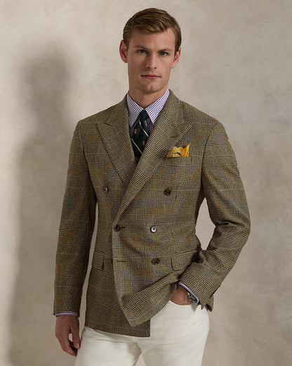 Ralph Lauren Polo Tailored Glen Plaid Suit Jacket