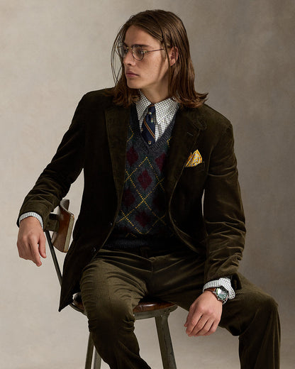 Ralph Lauren Polo Tailored Fit Corduroy Suit Jacket