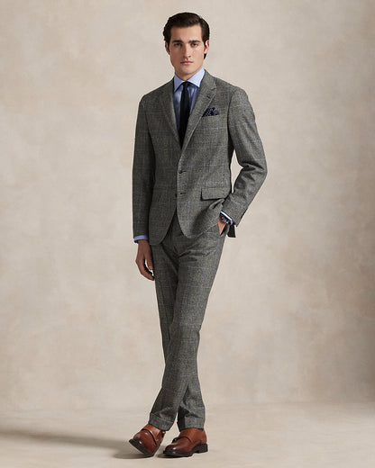 Ralph Lauren Polo Tailored Fit Glen Plaid Wool Suit