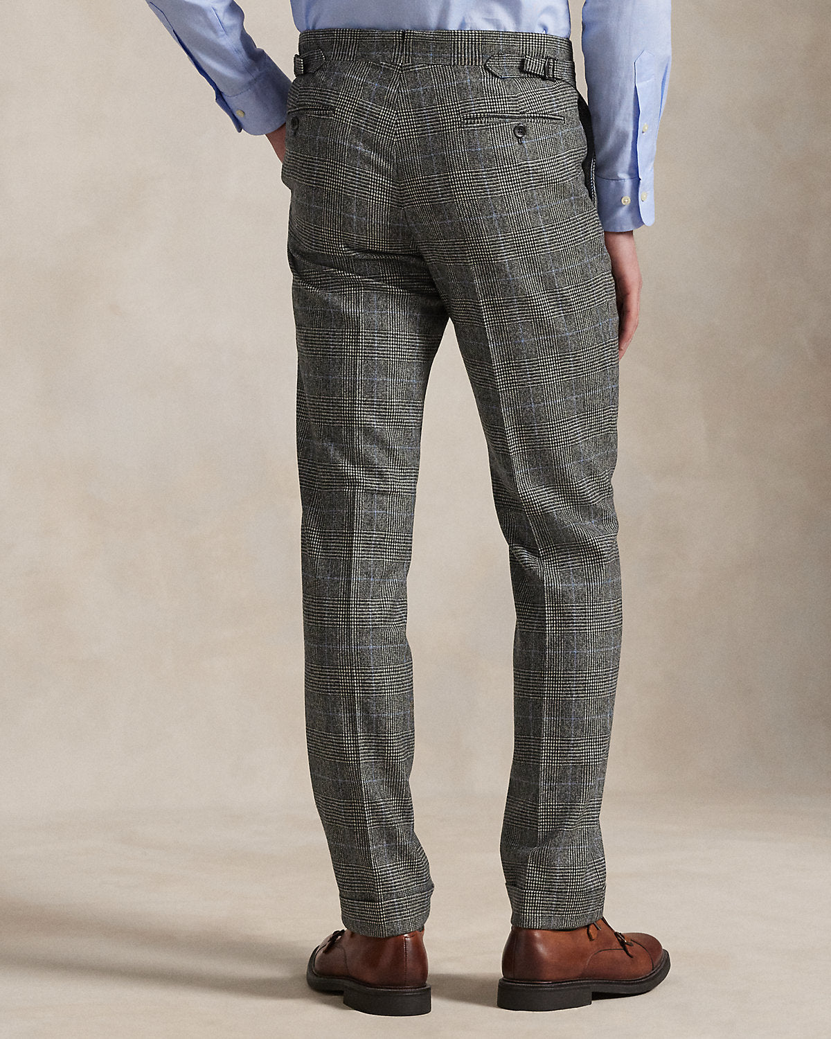 Ralph Lauren Polo Tailored Fit Glen Plaid Wool Suit