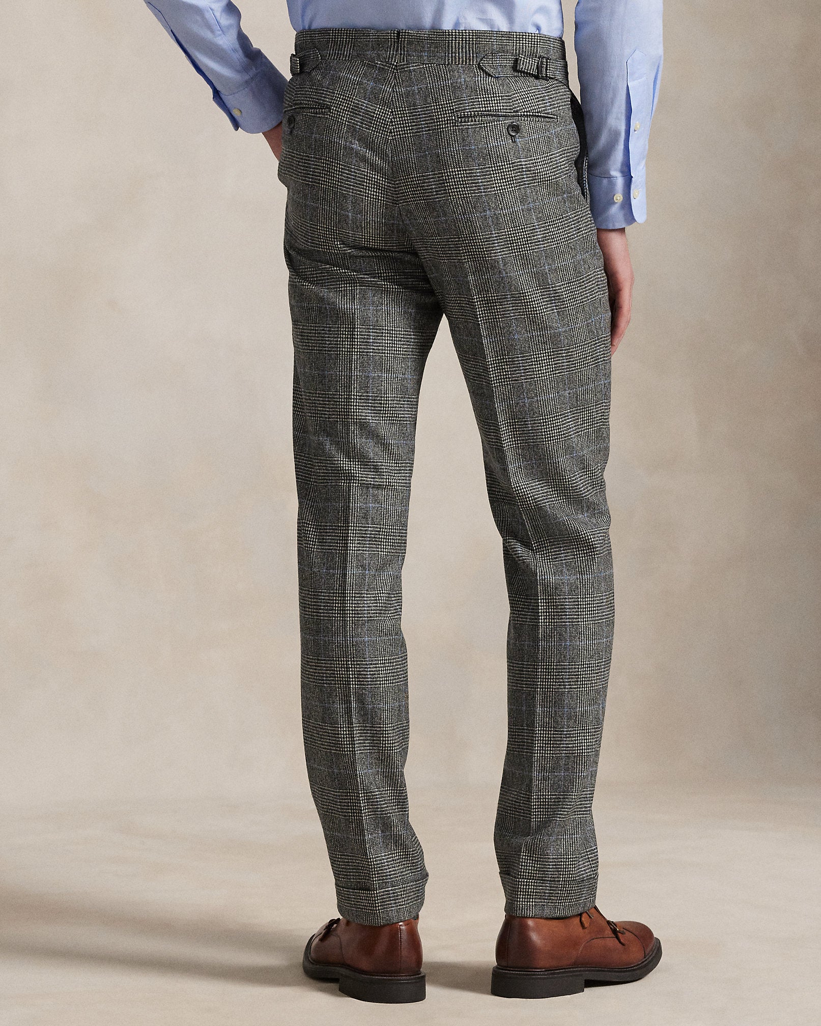 Ralph Lauren Polo Tailored Fit Glen Plaid Wool Suit