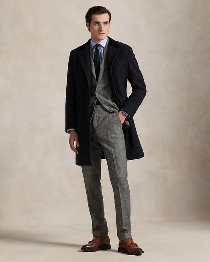 Ralph Lauren Polo Tailored Fit Glen Plaid Wool Suit