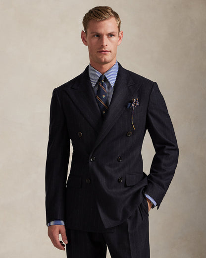 Ralph Lauren Polo Tailored Fit Pinstripe Wool Suit