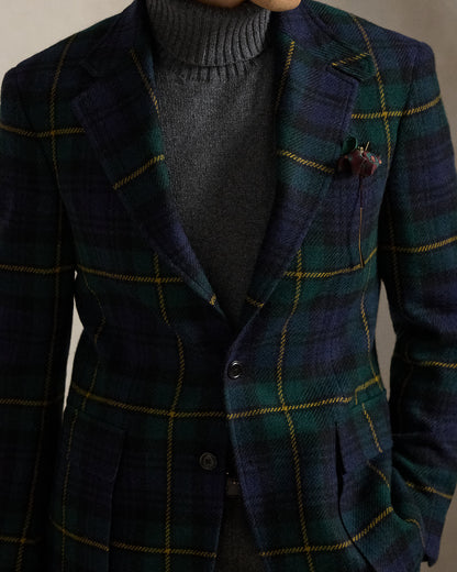 Ralph Lauren The RL67 Plaid Tweed Jacket