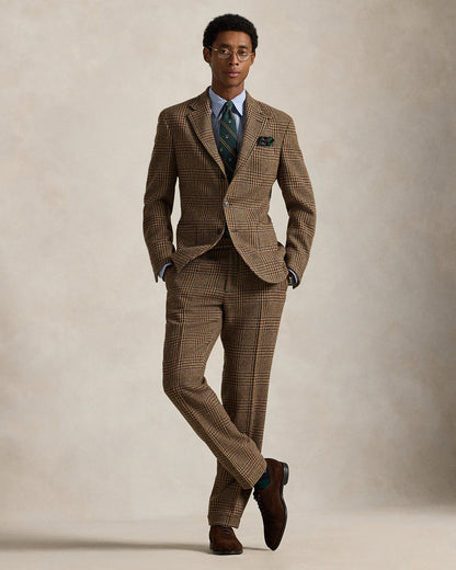 Ralph Lauren Plaid Wool Suit Trouser