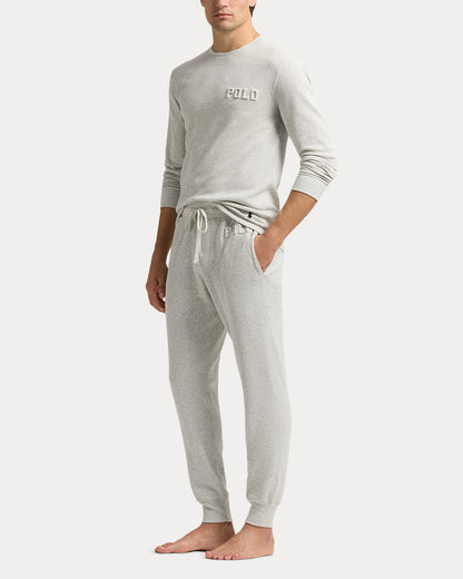 Ralph Lauren Logo WaffleKnit Sleep Shirt